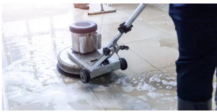 commercial floor cleaning